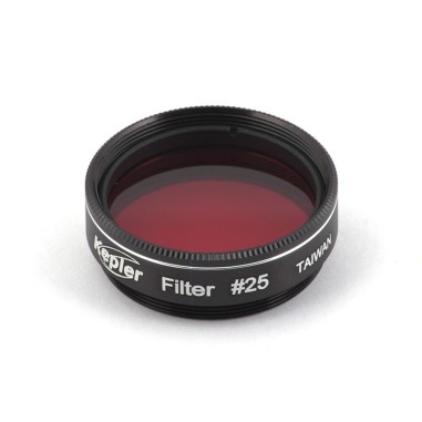 Filtro GSO Rojo nº 25 - 31,7 mm