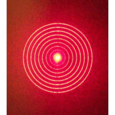 Patrón holográfico en círculos para Colimador Láser FT