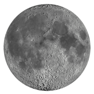 Póster luna gigante